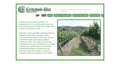 Desktop Screenshot of entotek.com
